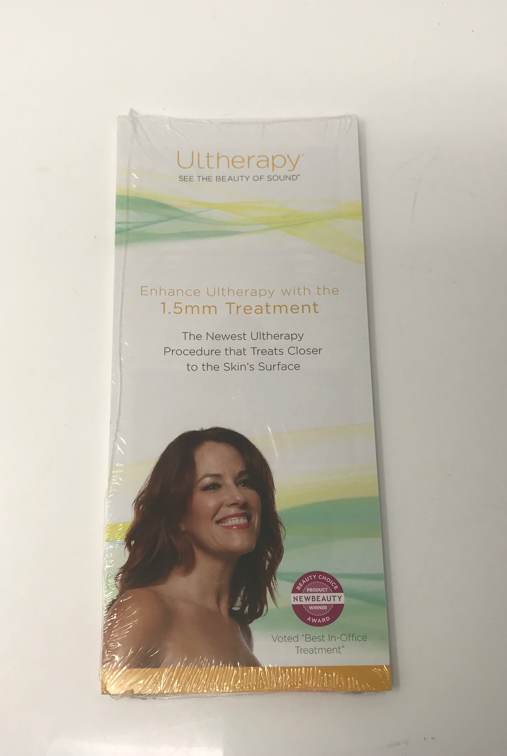 Ulthera 1.5mm Ultherapy Smoothing Wrinkle Treatment Patient Brochure 25 Pack