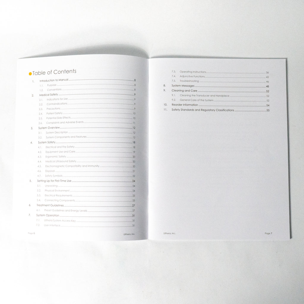 Ulthera DeepSee INSTRUCTIONS FOR USE Ultherapy Deep See User's Manual 1002539IFU