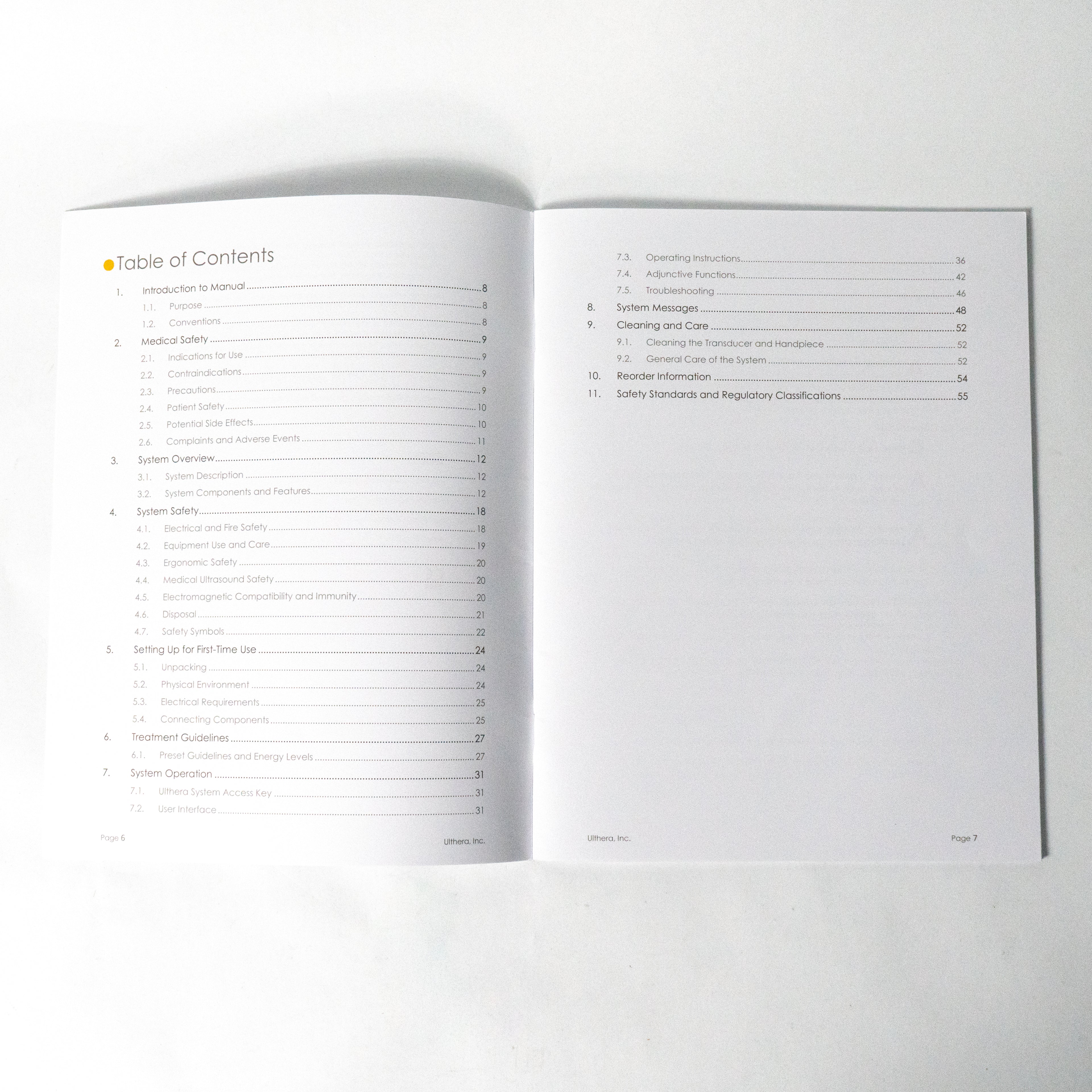 Ulthera DeepSee INSTRUCTIONS FOR USE Ultherapy Deep See User's Manual 1002539IFU