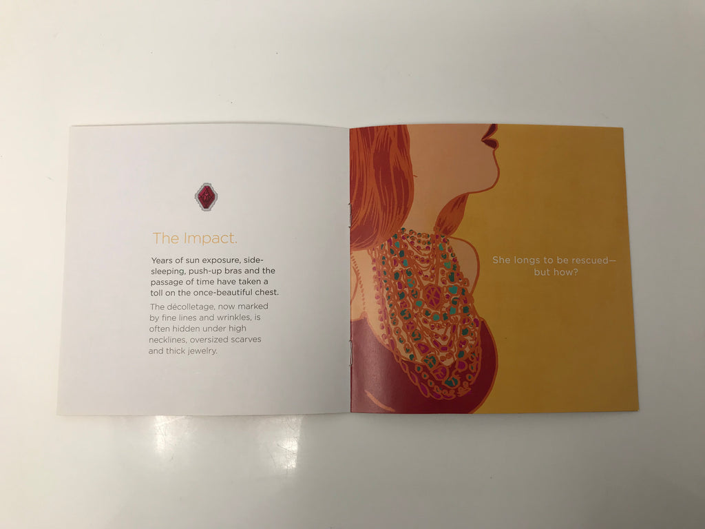 Ulthera Ultherapy Décolletage Skin Tightening Wrinkle Patient Brochure 17 Pack