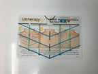 Ulthera Ultherapy Patient Chest Marking Line Stencil Treatment Planning Guide