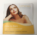 Ulthera Ultherapy Ultrasound Décolletage Wrinkle Treatment Booklet Brochure