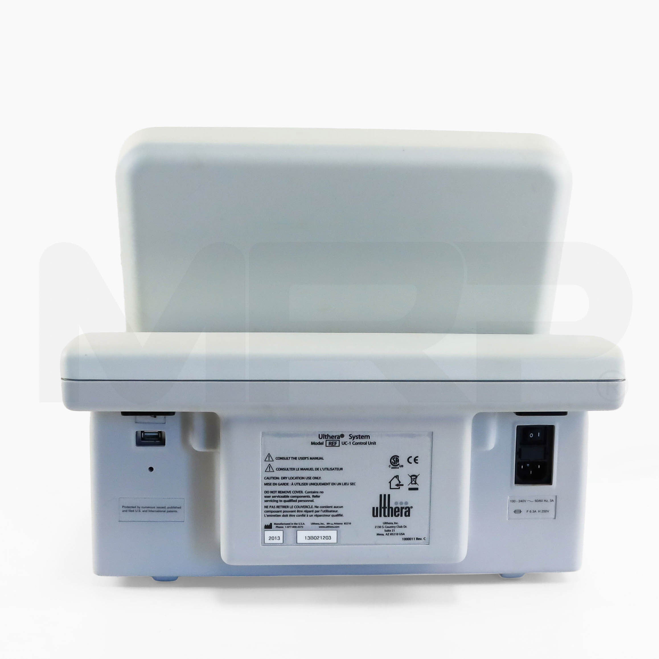 2013 Merz Aesthetics Ultherapy System Back