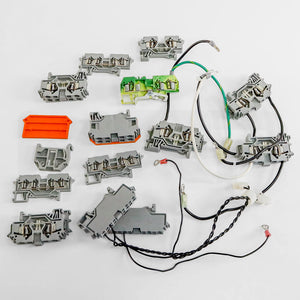 Sciton Profile BBL DIN Rail Mount Fuse and Terminal Blocks Lot - Parts As-Is