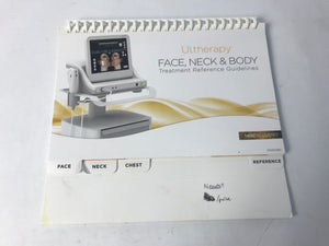 Used Merz Ulthera Ultherapy Face Neck Body Treatment Reference Guidelines Manual
