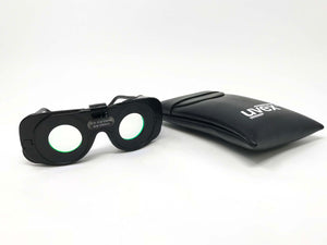 Uvex KTP YAG Laser Safety Glasses Flip Down Toggle 532 1064 Protection w/ Case