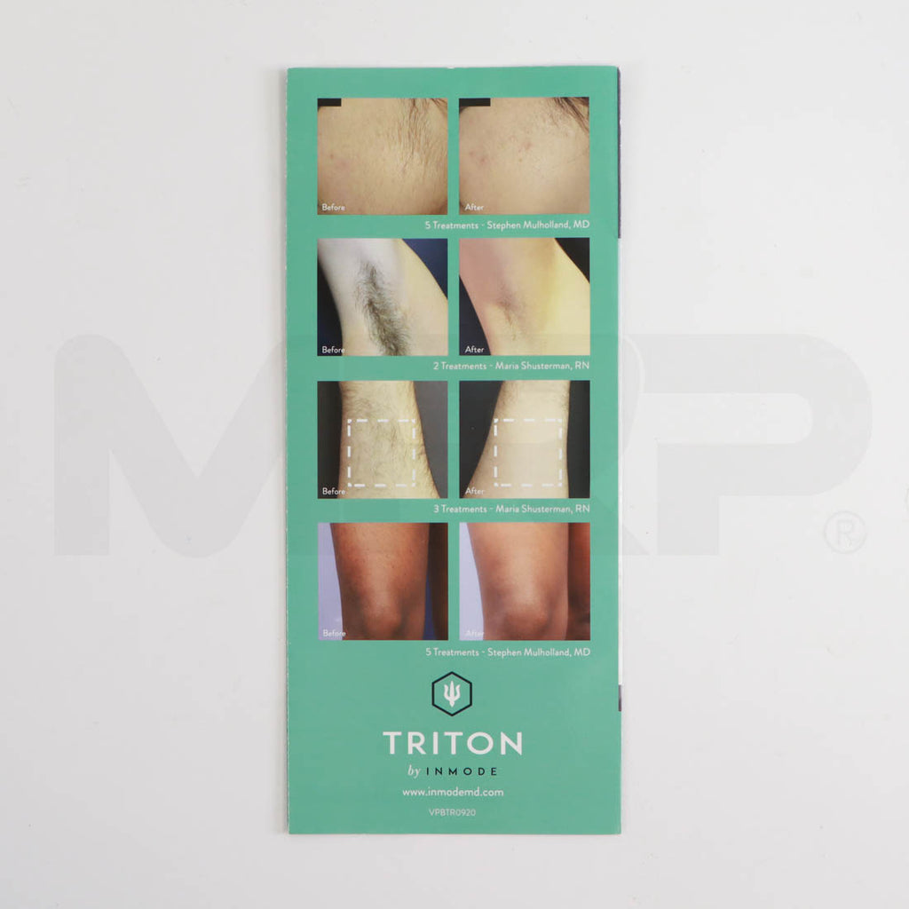 Inmode - Triton Fast & Effective Hair Removal Brochure (9 Pack)