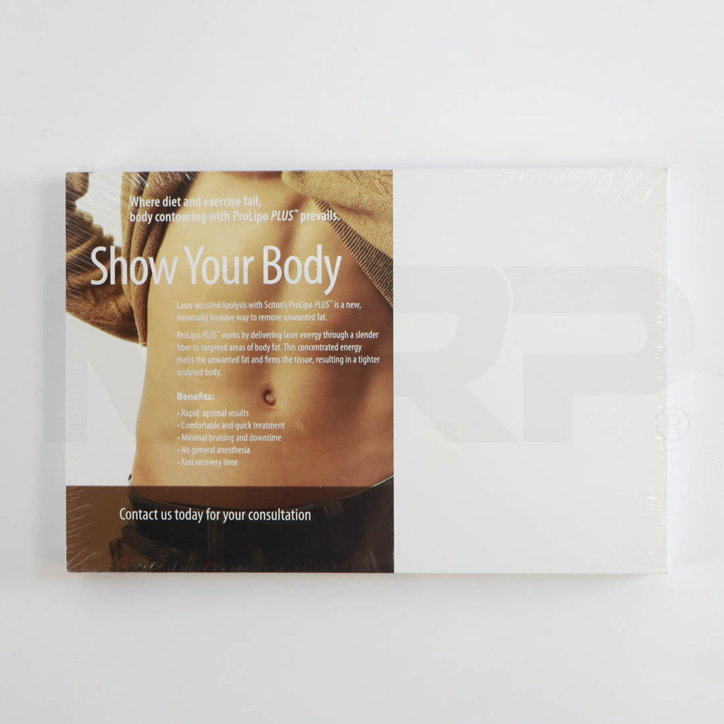 Sciton ProLipo Plus Show Your Body Marketing Cards (50 Pack)