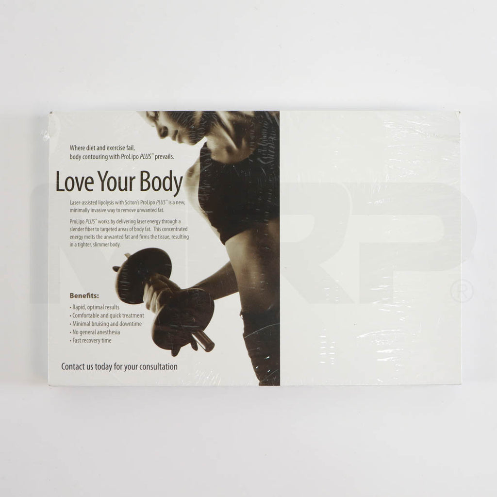 Sciton ProLipo Plus Love Your Body Marketing Cards (50 Pack)