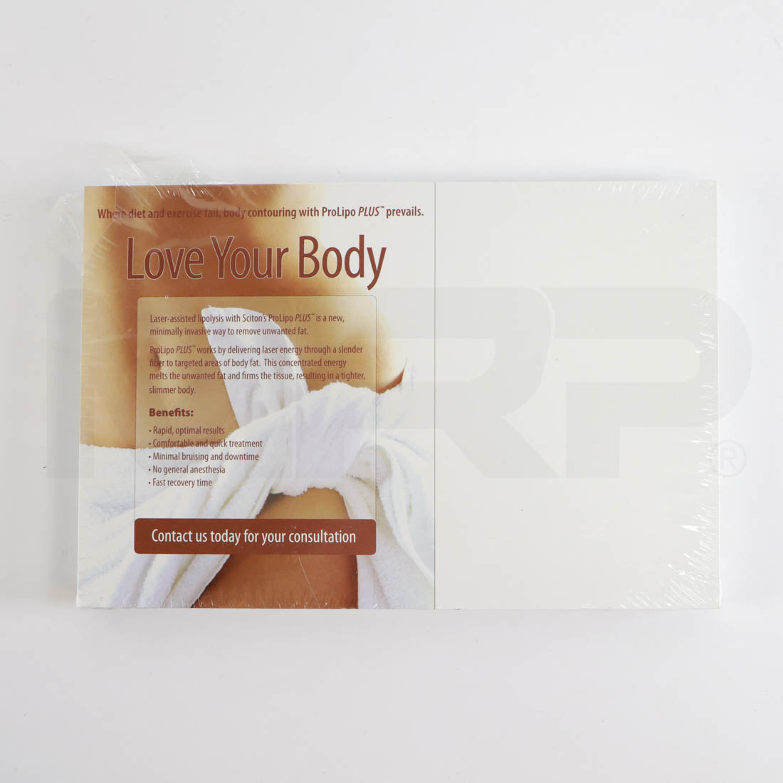 Sciton ProLipo Plus Love Your Body Laser Marketing Cards (50 Pack)