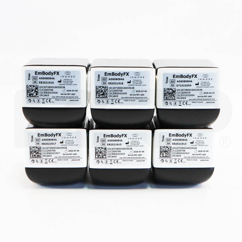 InMode Evolve Trim Hands-Free Body Contouring Applicators x6 & Case