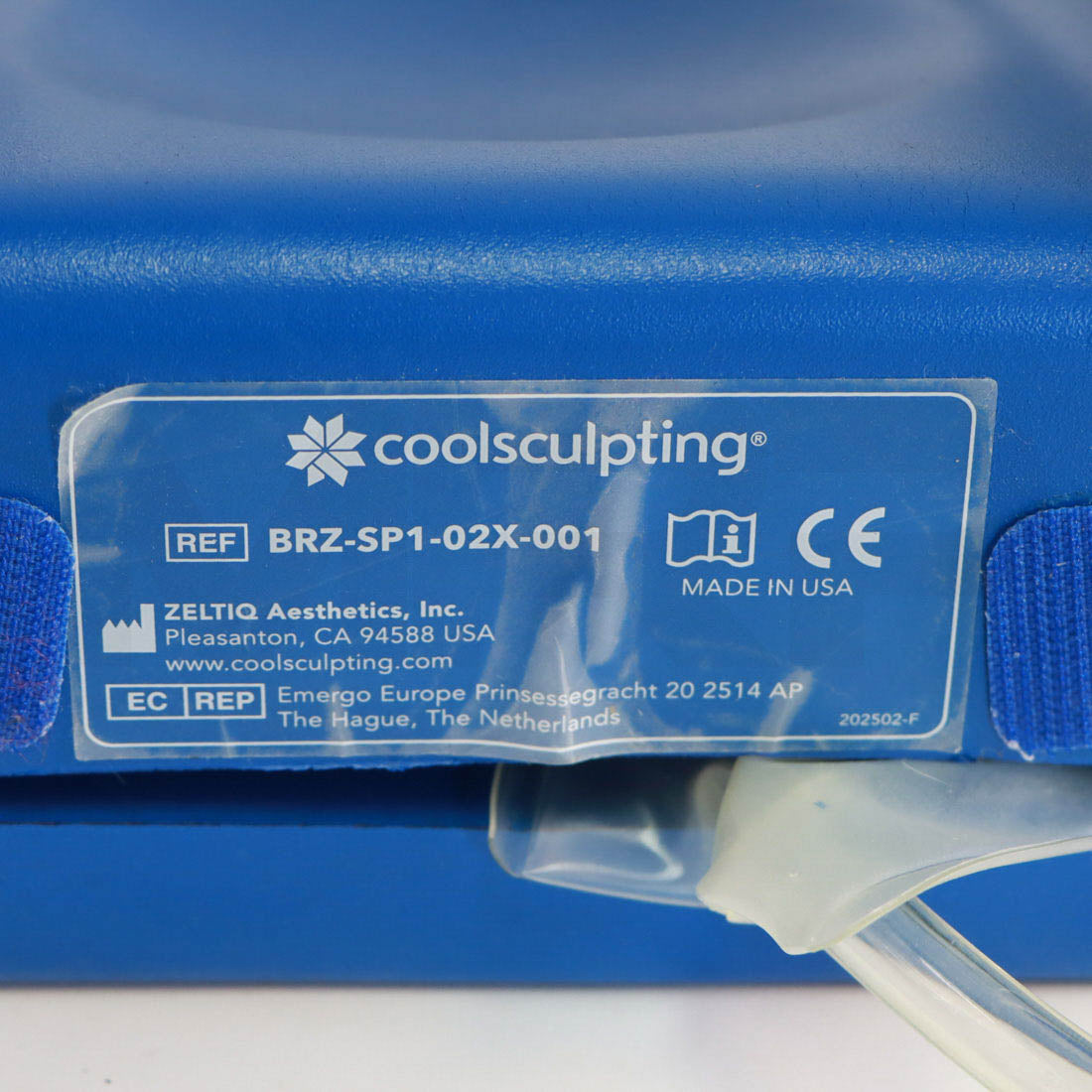 Zeltiq CoolSculpting Foam Inflatable Adjustable Headrest BRZ-SP1-02X-001