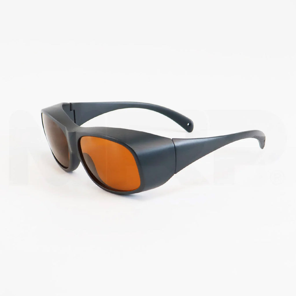 Laser Operator Orange Lens Safety Glasses Alt Side