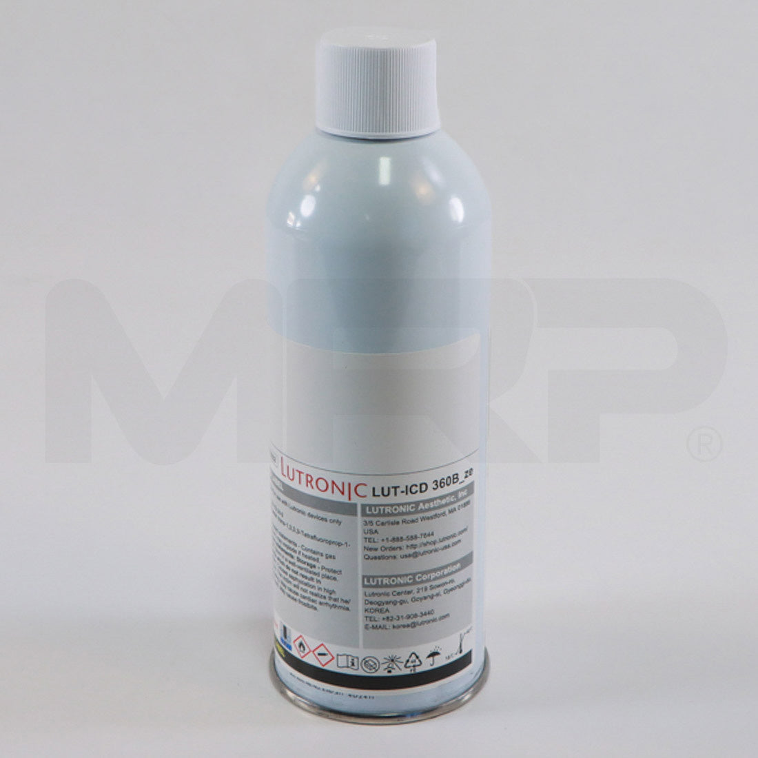 Lutronic Lasers Clarity Tall Cryogen Gas Canister Large LUT-ICD 360B_ze