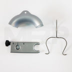 Zimmer Cryo 6 Arched Hanger Hose Hook Assembly Grey