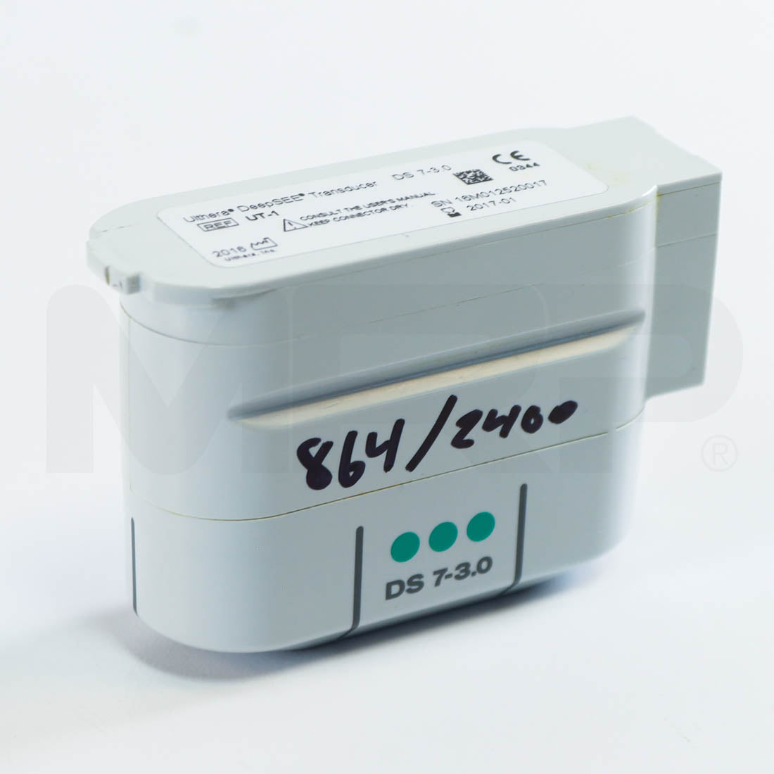 Ulthera DeepSEE DS 7-3.0 Green Transducer Side