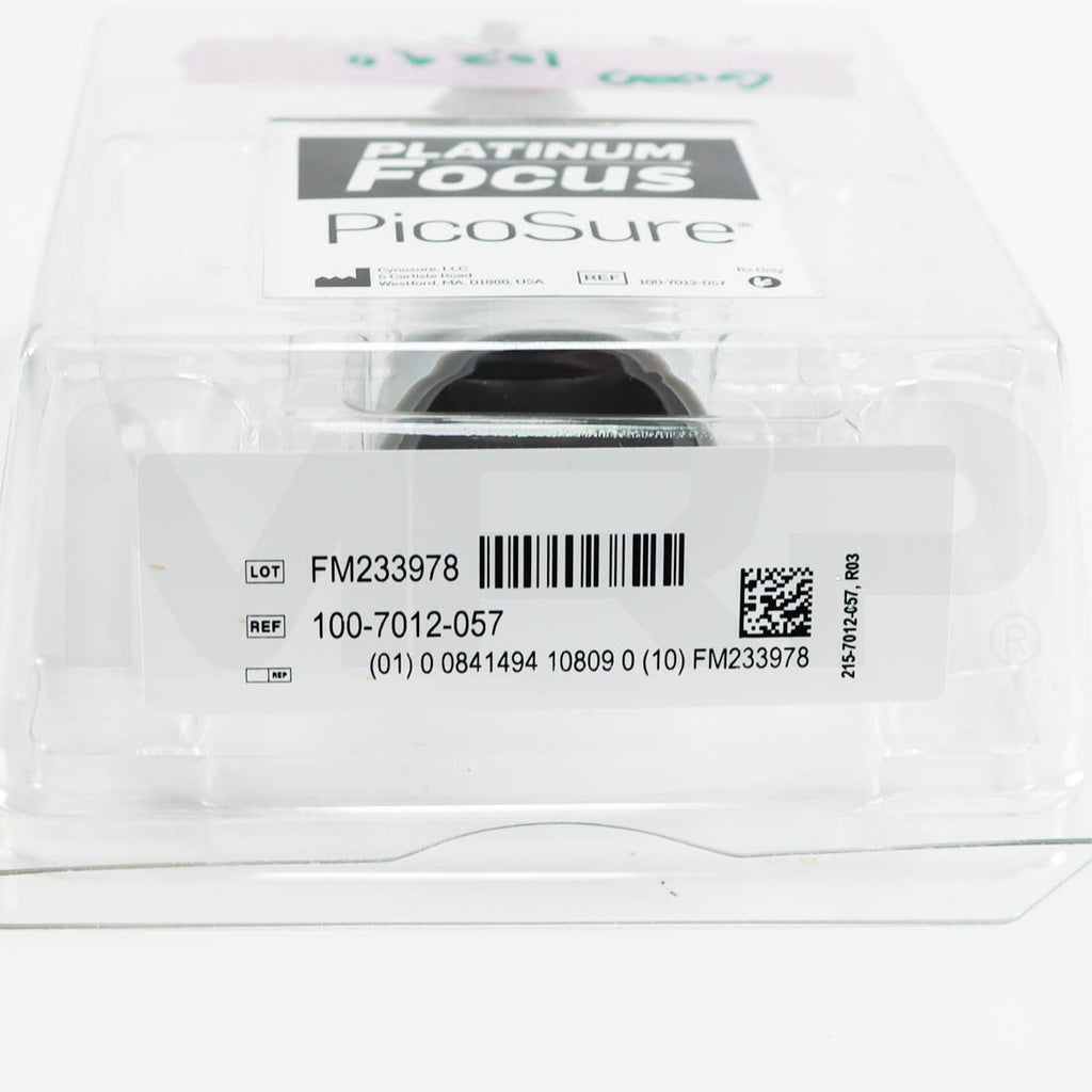 Cynosure PicoSure Platinum Focus Lens Array Label