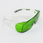 Univet Safety Eyewear Glasses Protective Green Lens Top Side