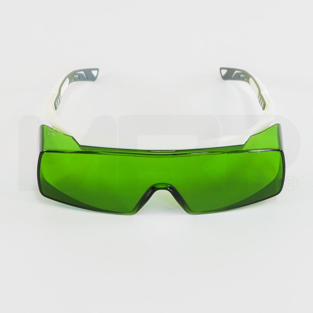Univet Safety Eyewear Glasses Protective Green Lens Front