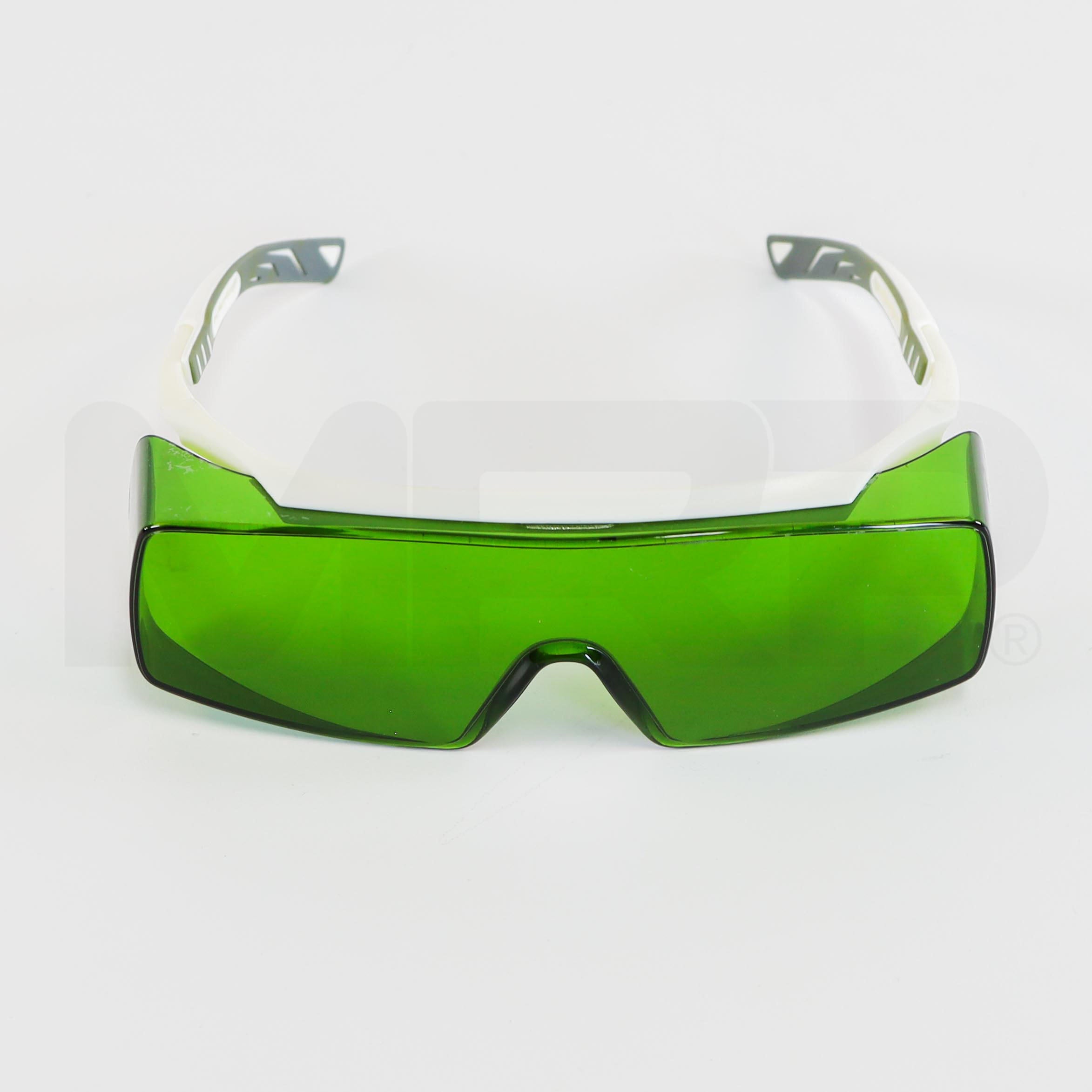 Univet Safety Eyewear Glasses Protective Green Lens Front