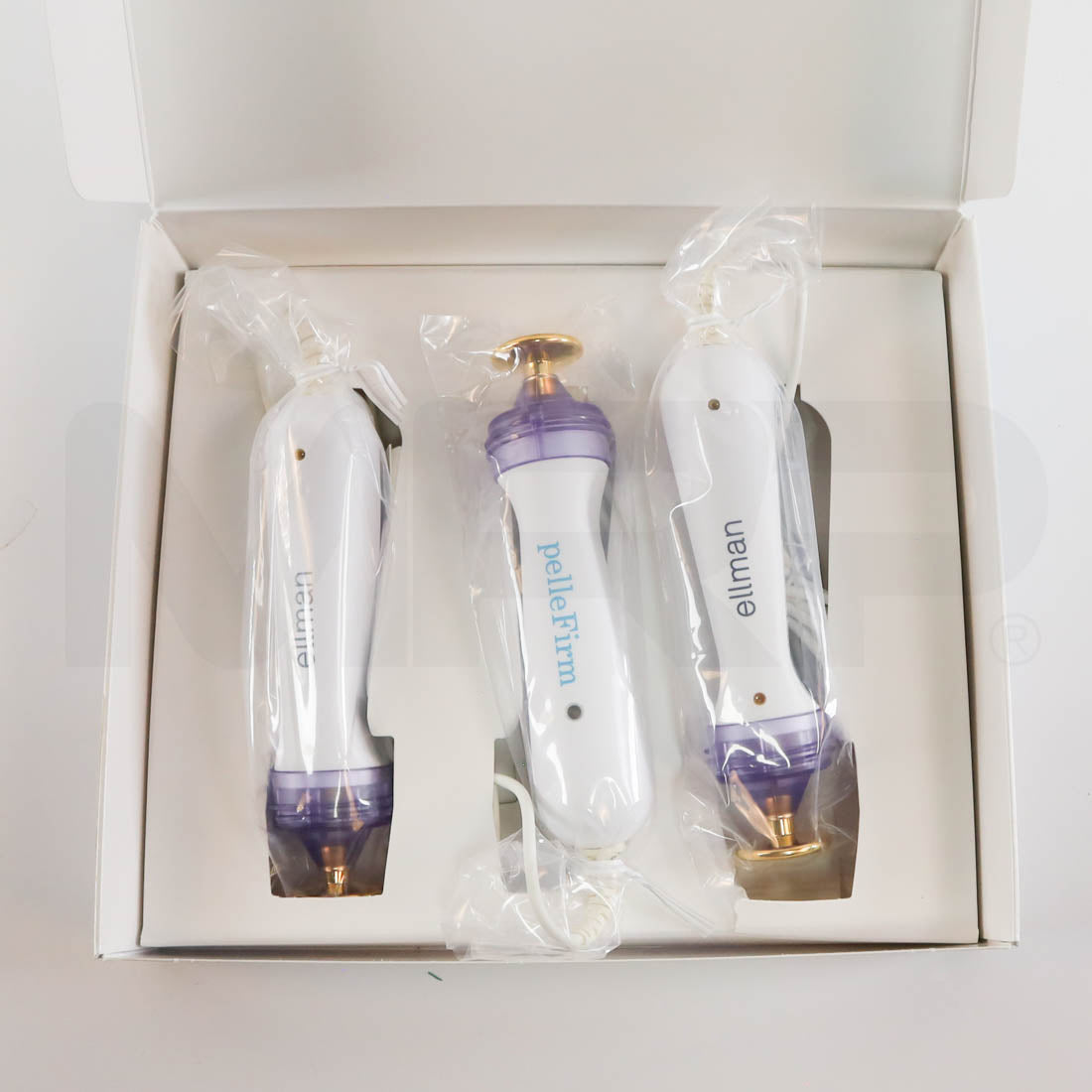 Cynosure Ellman pelleFirm 30mm RF Handpieces Box Open