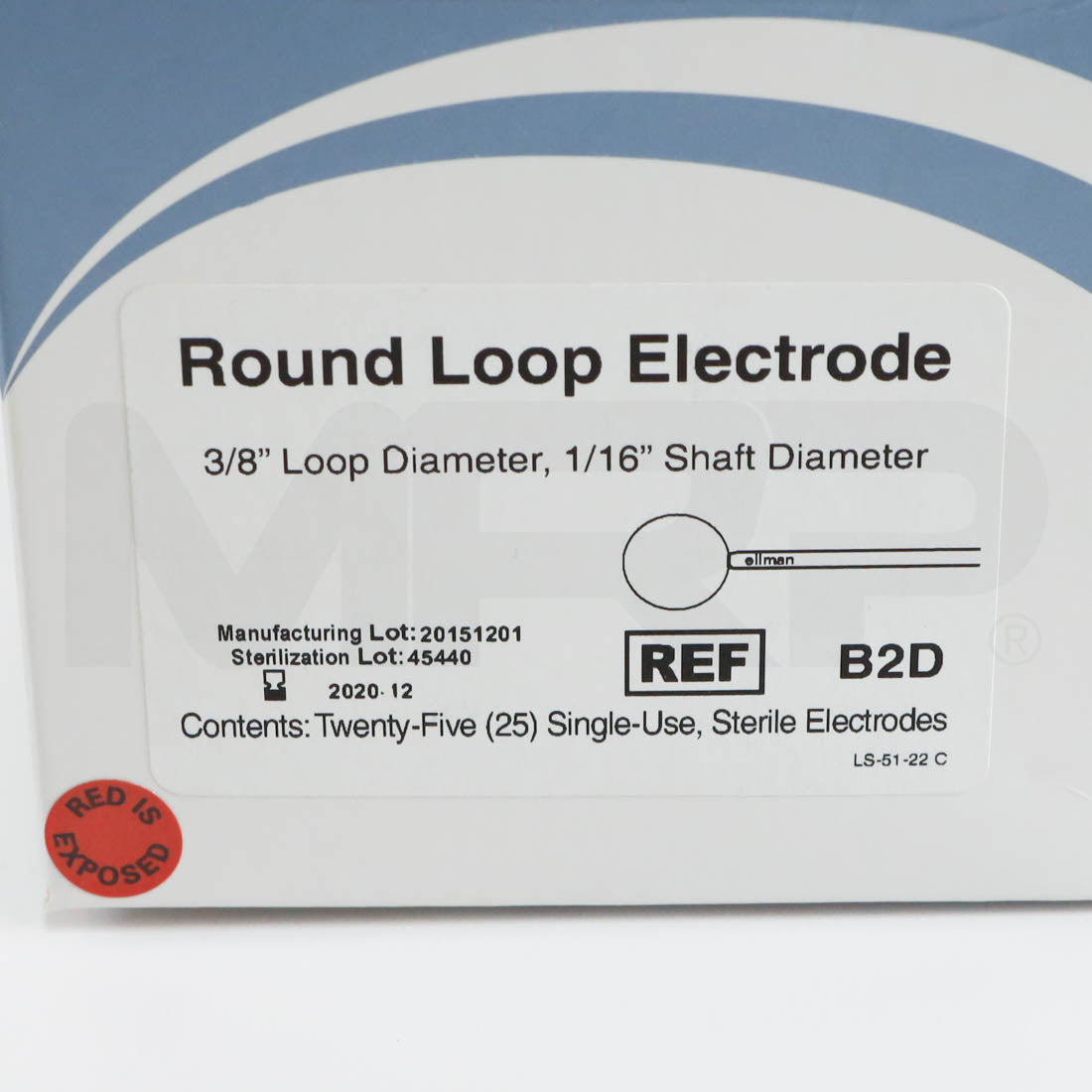 Ellman Cynosure Round Loop Electrode Box