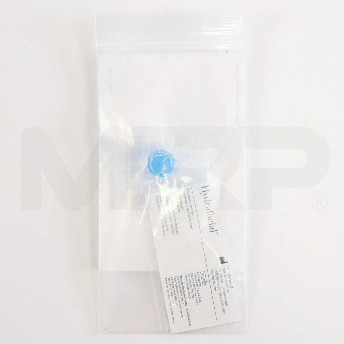 Edge Systems HydraFacial HydroPeel Tips Large Blue Bag