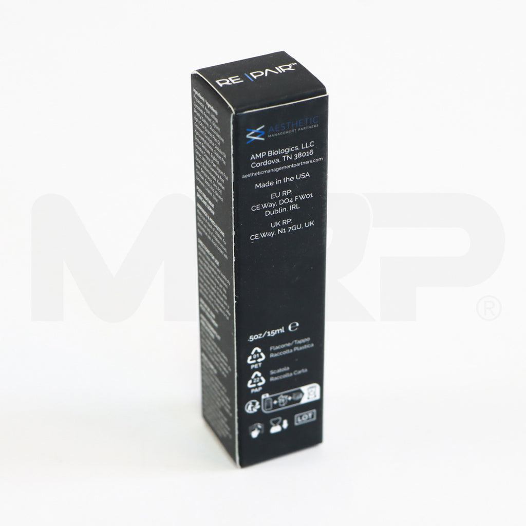 AMP RE|PAIR Post-Treatment Skincare Patient Application Serum Back