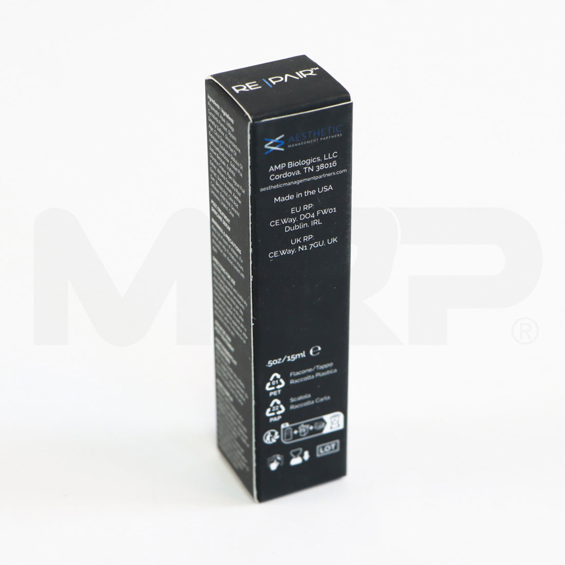 AMP RE|PAIR Post-Treatment Skincare Patient Application Serum Back
