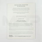 SkinMedica Even & Correct Marketing Office Booklet Back