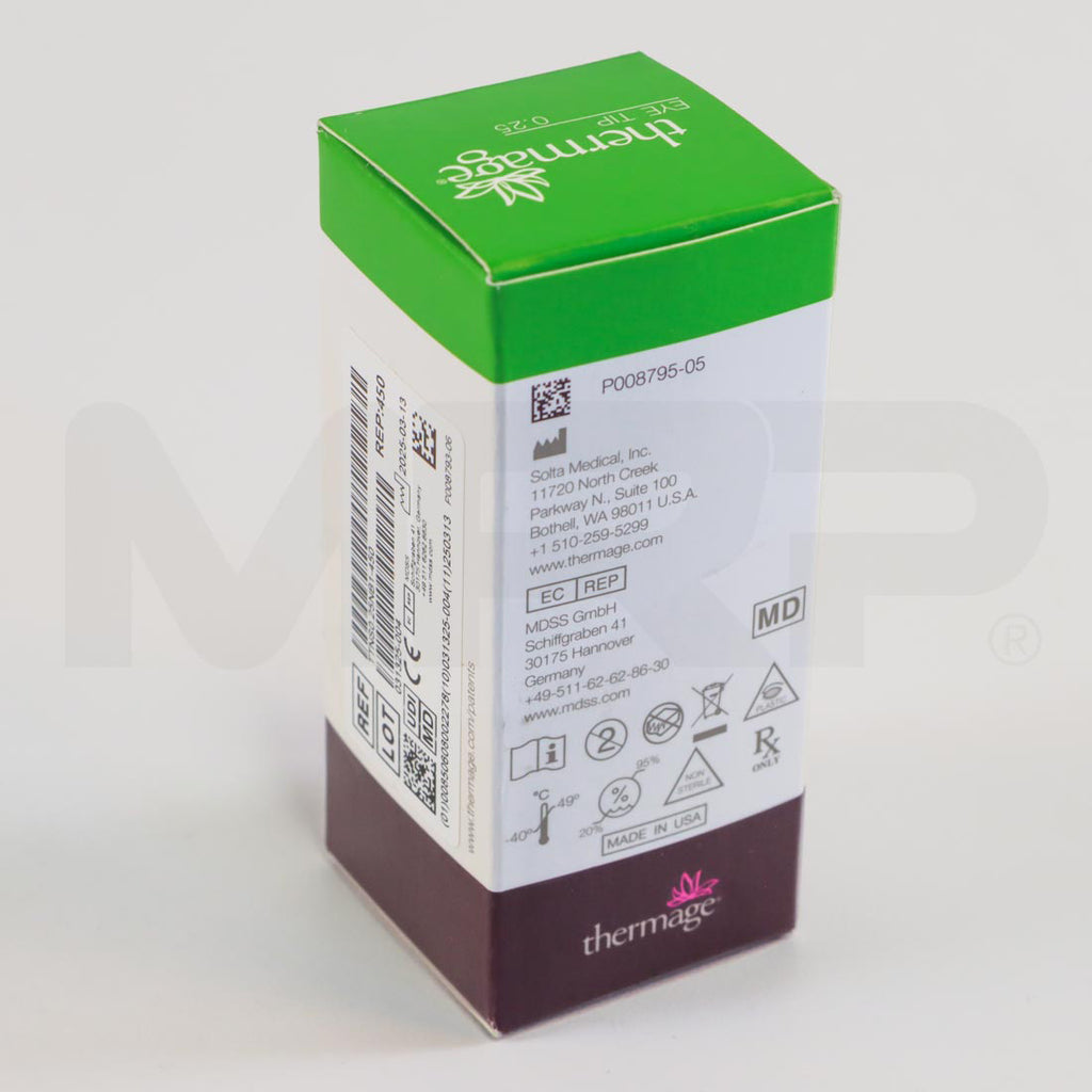 Solta Thermage 0.25 cm² Eye Tip Box Back