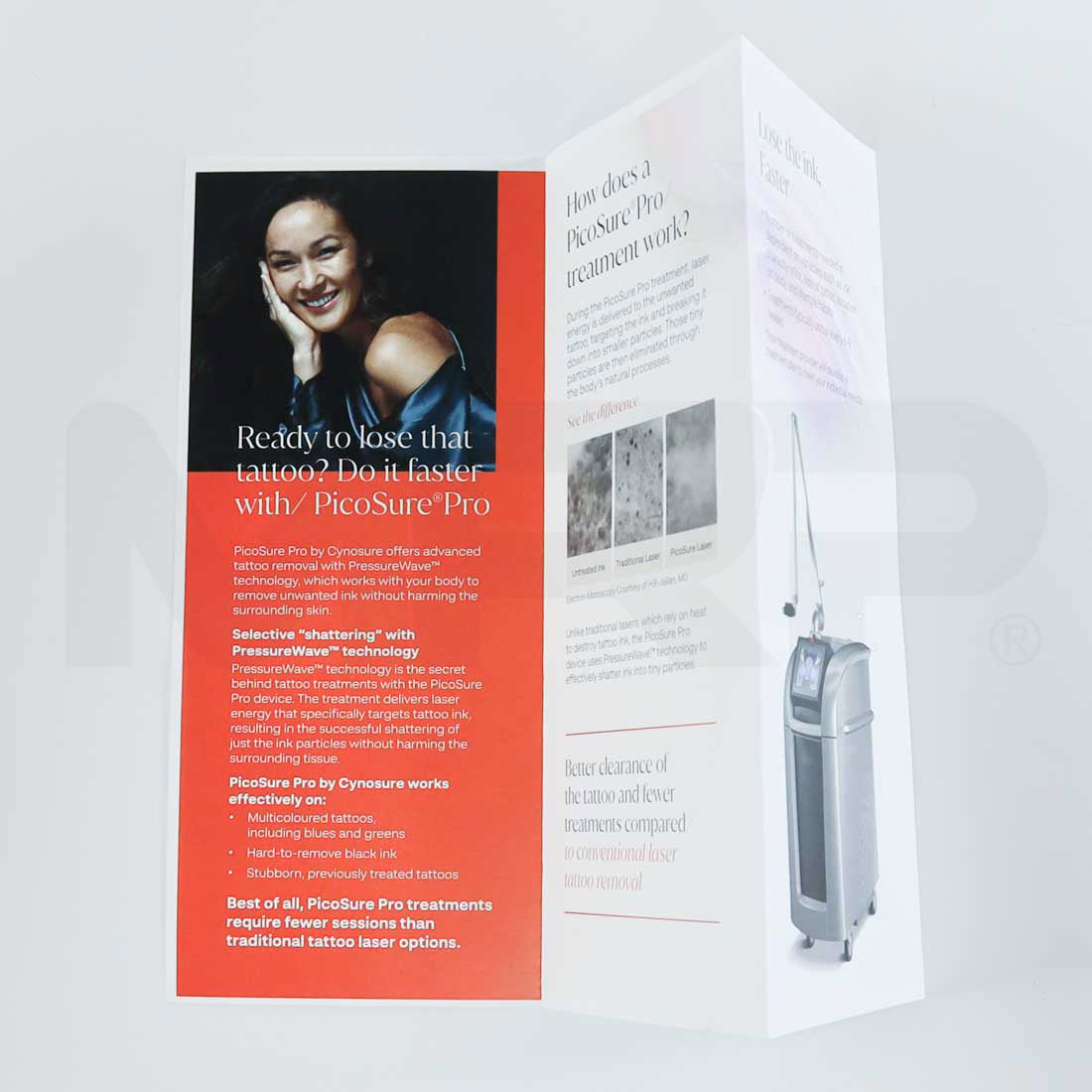 Cynosure PicoSure Pro Marketing Brochure Open
