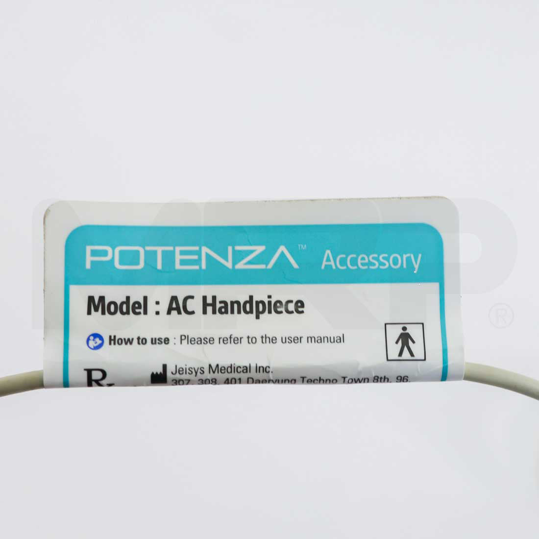 2020 Jeisys Cynosure Potenza AC Acne Microneedling Handpiece Label