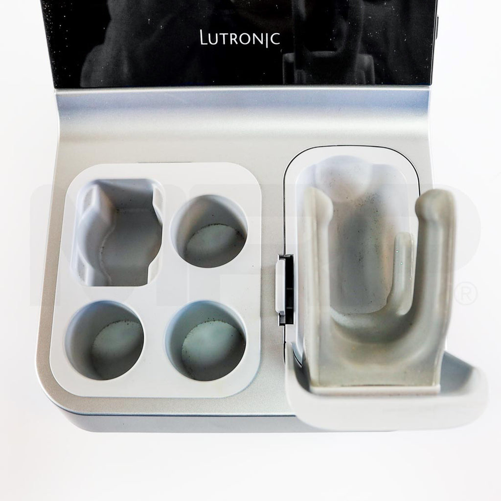 Lutronic DermaV Cartridge/Tip Storage Case and Cradle As-Is
