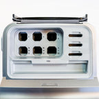 Lutronic DermaV Cartridge/Tip Storage Case and Cradle As-Is