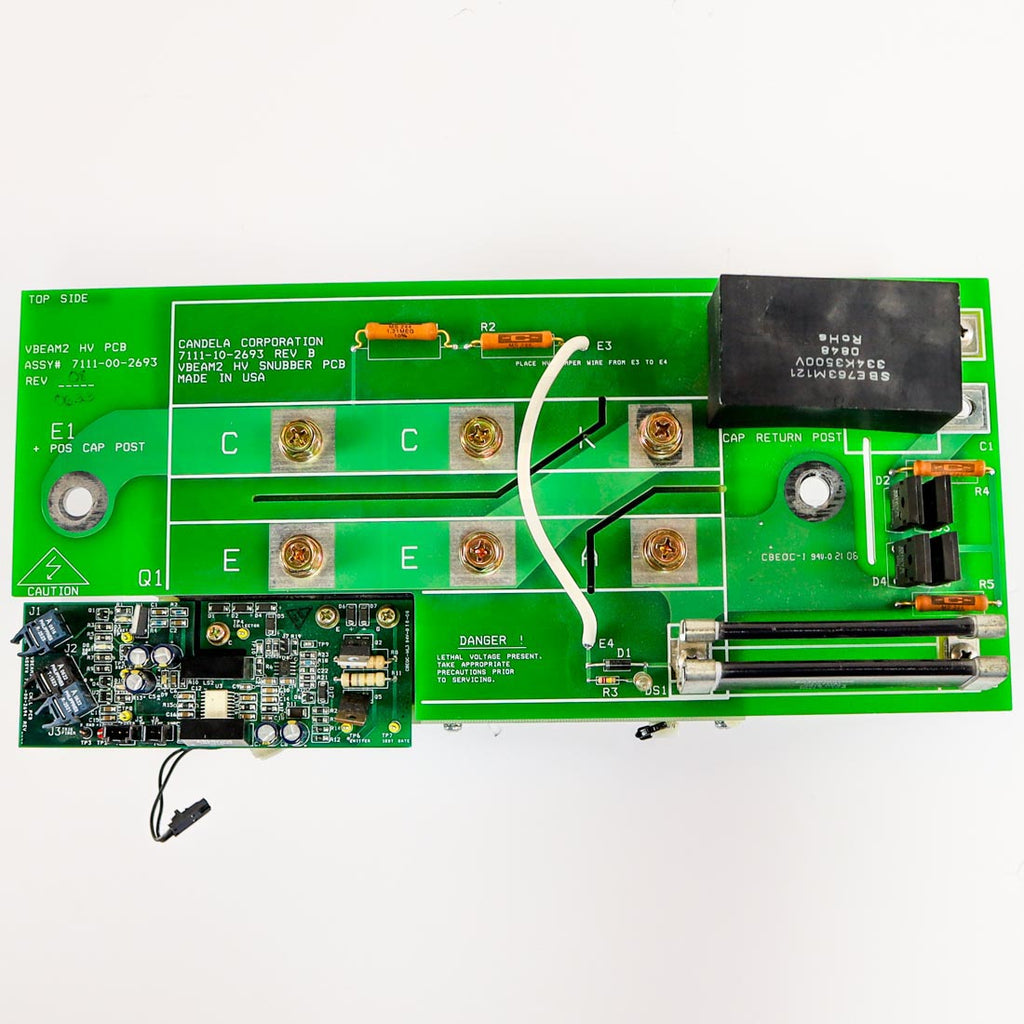 Candela VBeam2 Perfecta High Voltage Snubber PCB Assembly 7111-00-2693 As-Is