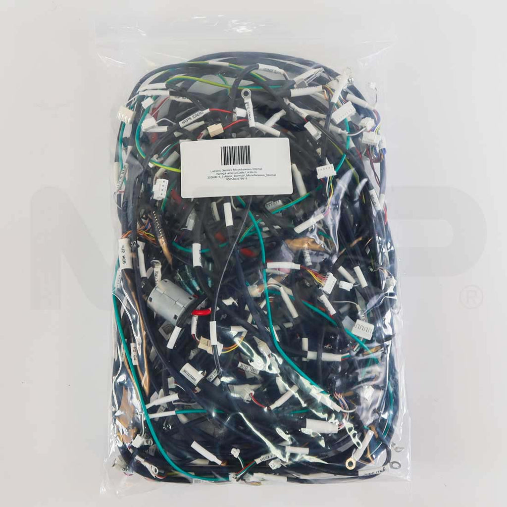 Lutronic DermaV Miscellaneous Internal Wiring Harness & Cable Lot - Parts As-Is