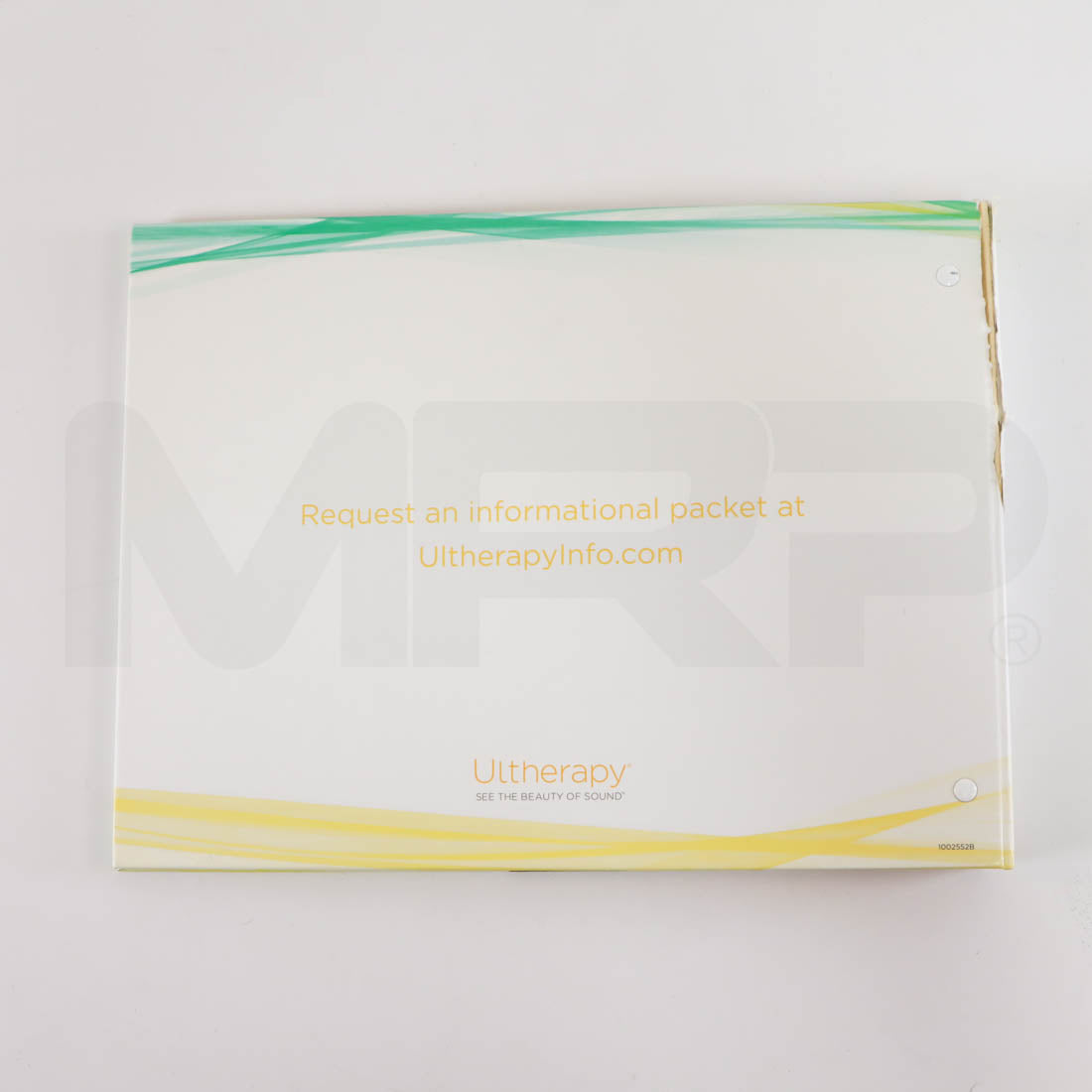 Ultherapy: The Uplifting Solution For Sagging Skin Treatment Info Book 1002554B