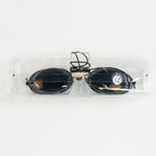 Laser Patient Black Eye Protection Safety Goggles Case Front