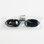Laser Patient Black Eye Protection Safety Goggles Case Back