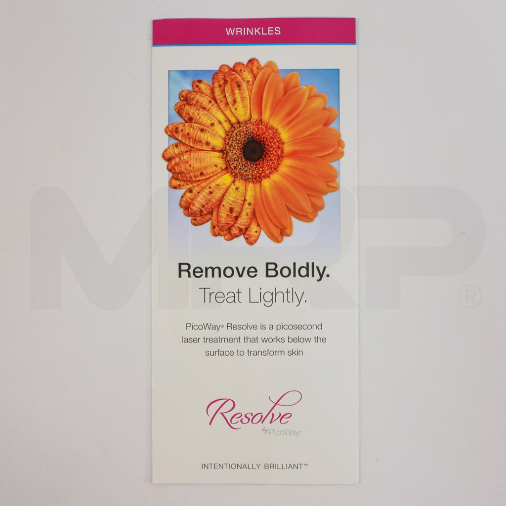 PicoWay Resolve "Remove Boldly Treat Lightly" Marketing Brochure