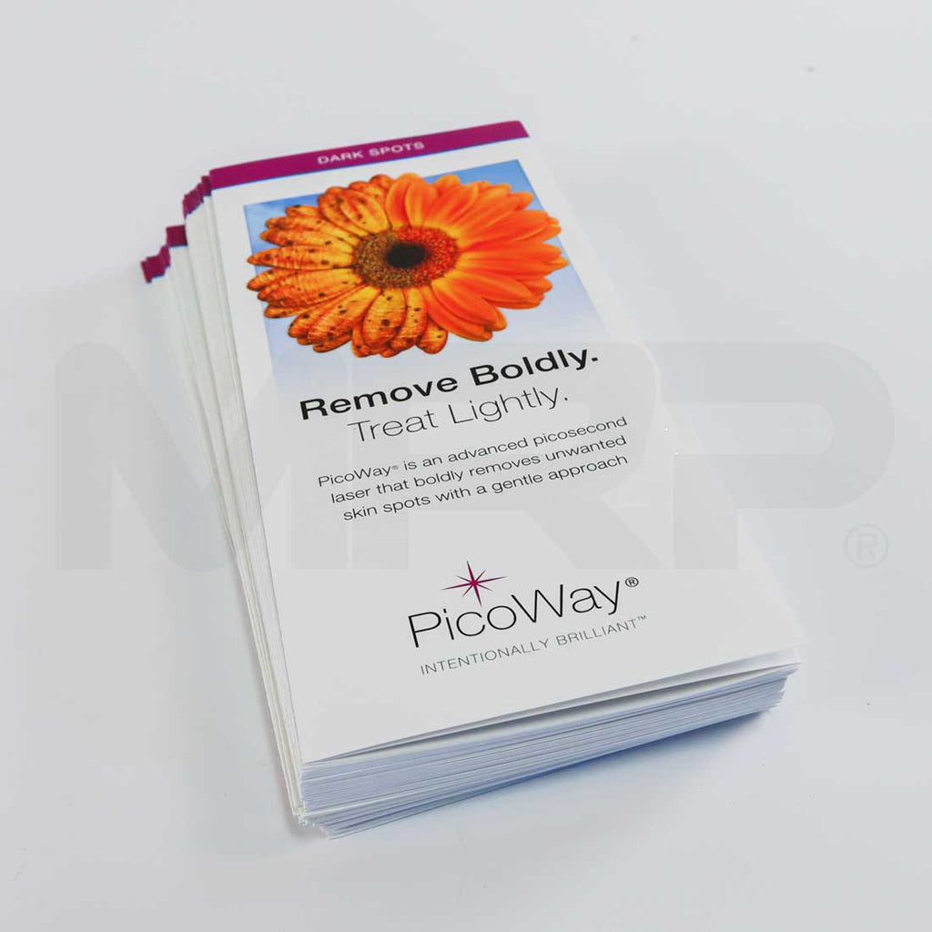 Syneron Candela PicoWay "Remove Boldly Treat Lightly" Brochure Stack