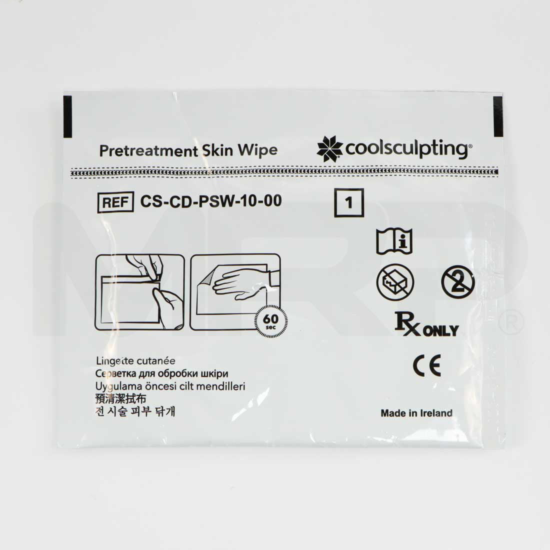 Zeltiq Pretreatment Skin Wipe