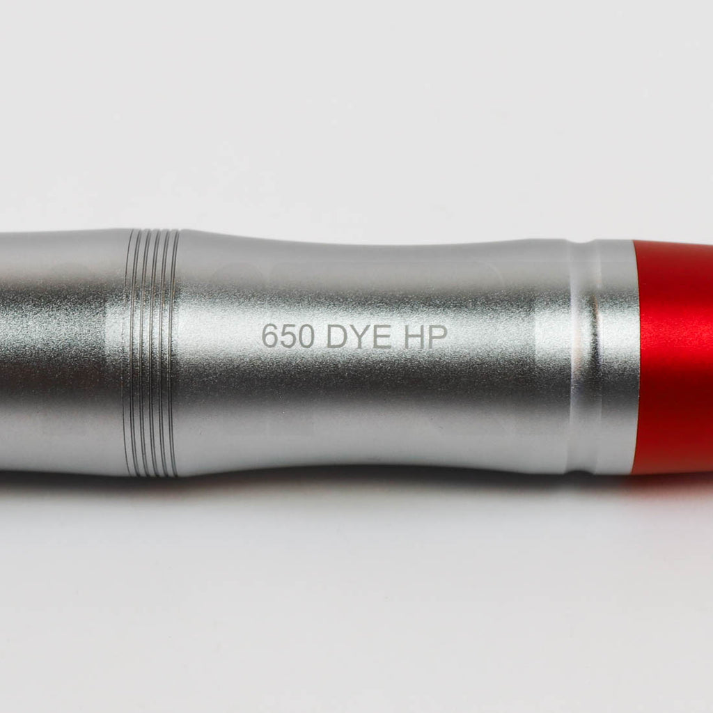 Perigee QS Laser 650 Dye Red Handpiece Label
