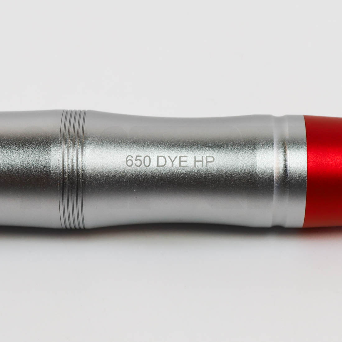 Perigee QS Laser 650 Dye Red Handpiece Label