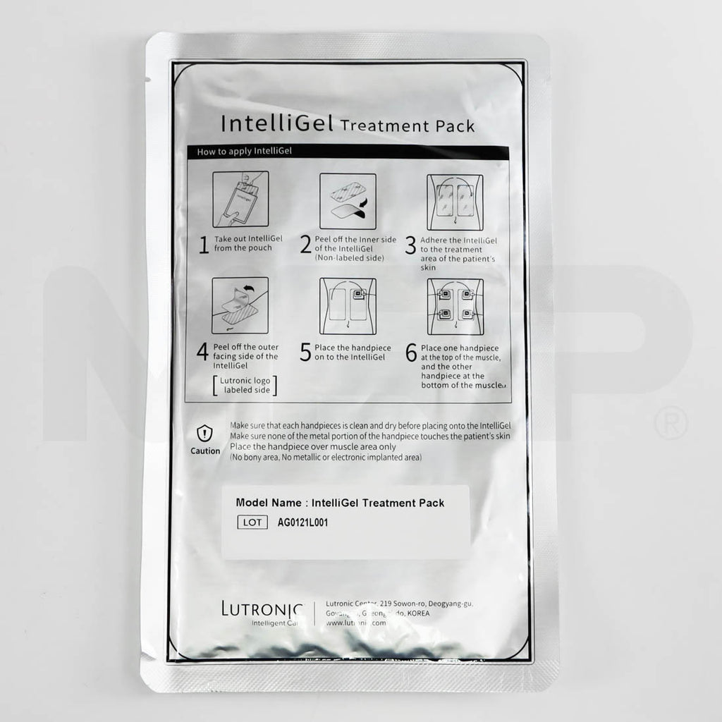 Lutronic Accufit IntelliGel Treatment Pack Gel Pad Back