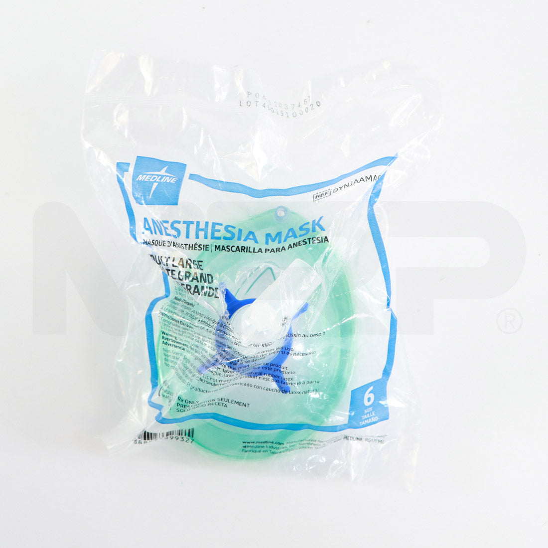 Medline Anesthesia Mask Top Valve Flexible