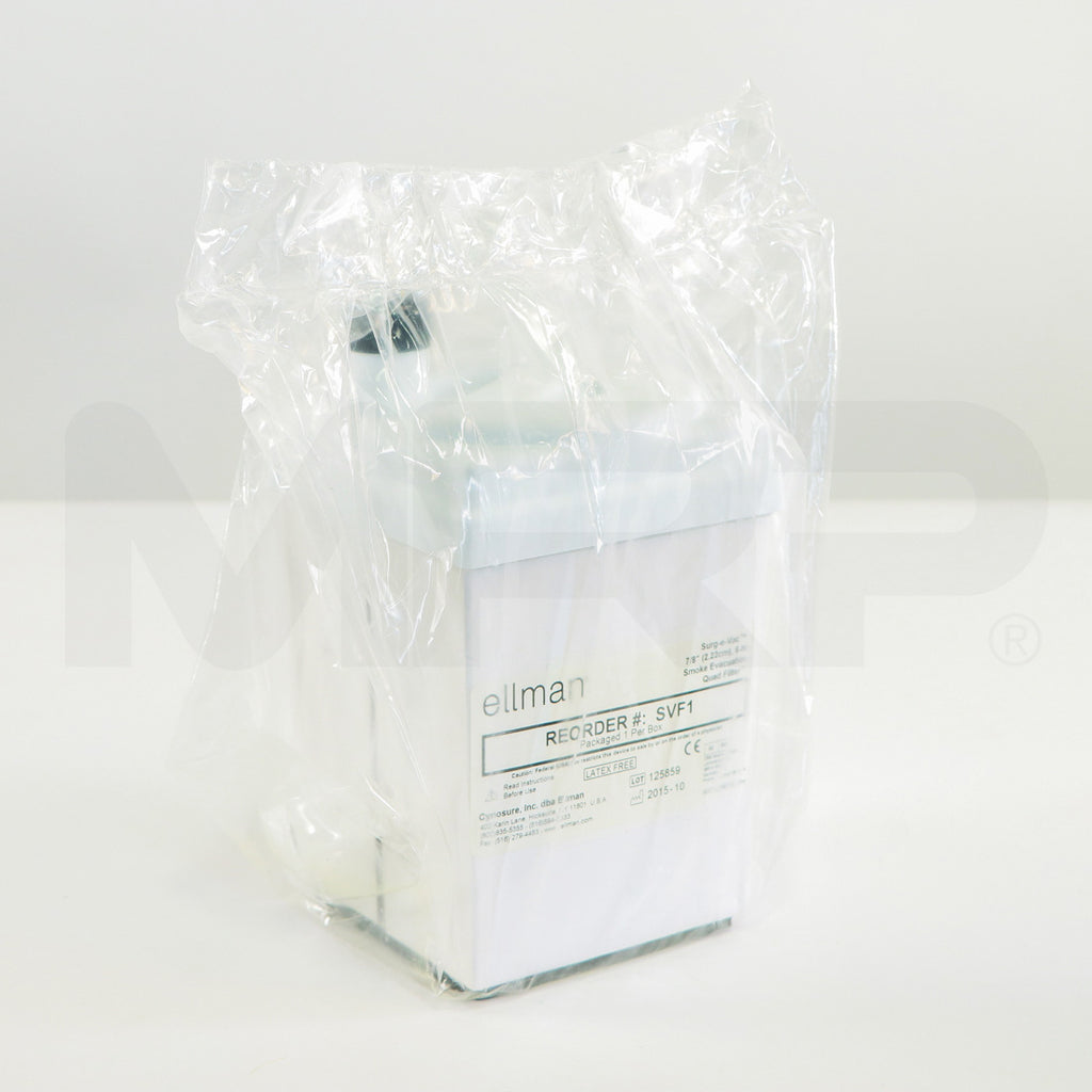 Ellman Surgical-e-Vac 7/8" 2.22 cm 6-hr Smoke Evacuation Quad Filter SVF1 - EXPIRED
