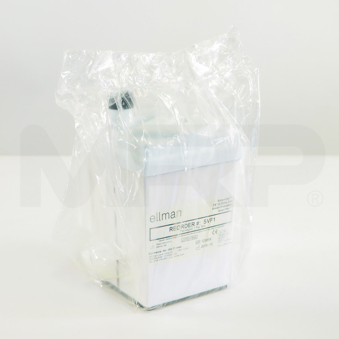 Ellman Surgical-e-Vac 7/8" 2.22 cm 6-hr Smoke Evacuation Quad Filter SVF1 - EXPIRED