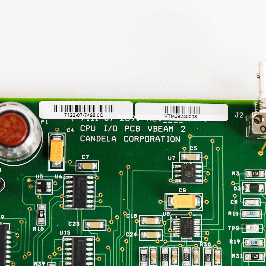 Candela VBeam Perfecta CPU I/O PCB Board Part Number